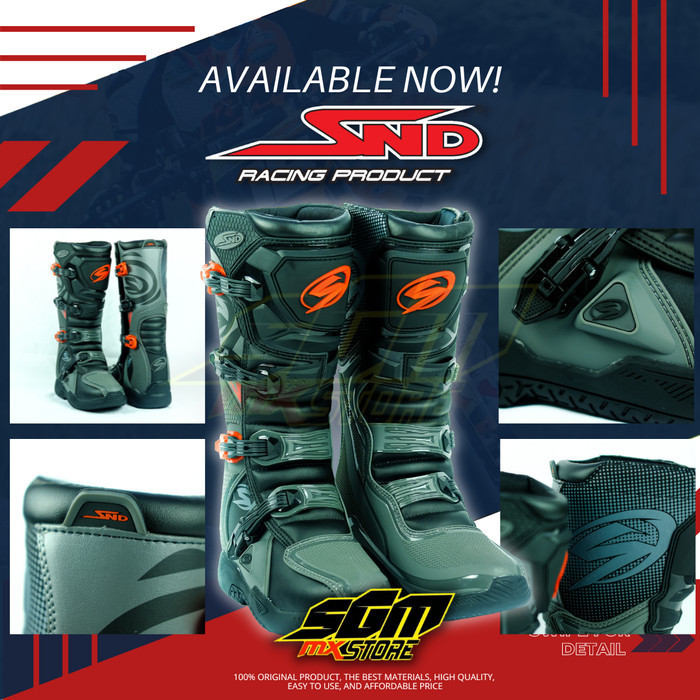 PROMO SEPATU TRAIL SND SND BOOTS #ORIGINAL