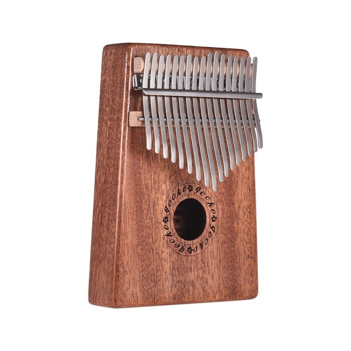 favorit] yohi2018 GECKO K17M 17-key Kalimba Thumb Piano Mbira Mahogany Solid