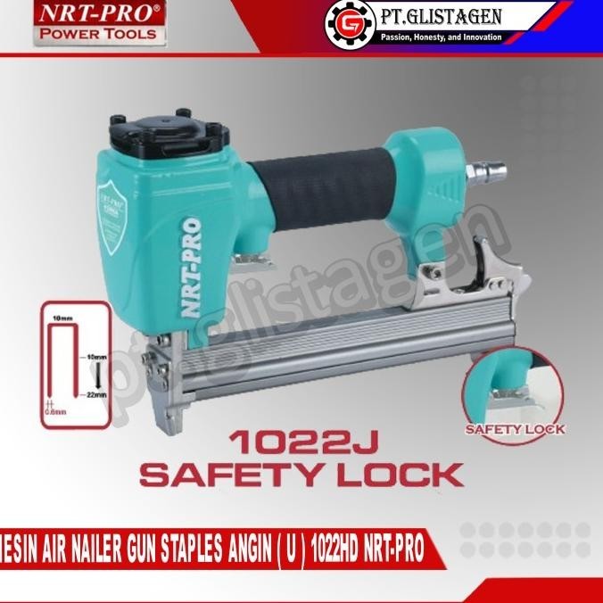 

NRT-PRO 1022J Mesin Air Nailer Steples U Tembak Kompresor Angin 1022HD