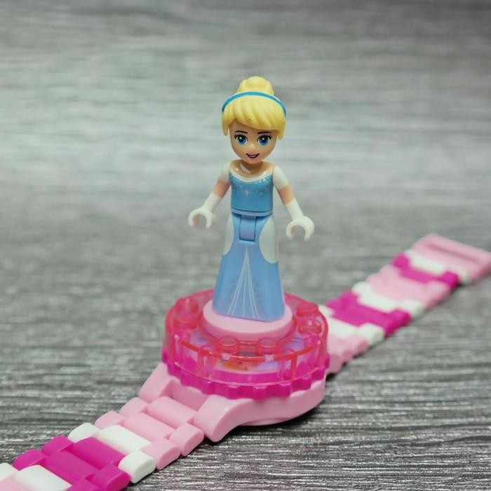 Jam Tangan Lego Karakter Anak Princess/Frozen/Mickey/IronMan/Spiderman Kualitas Terbaik