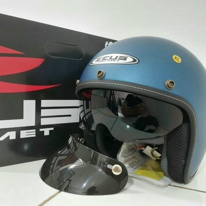 Promo Terbatas Helm Bogo Retro Vespa Zeus 388A Bodybassshop