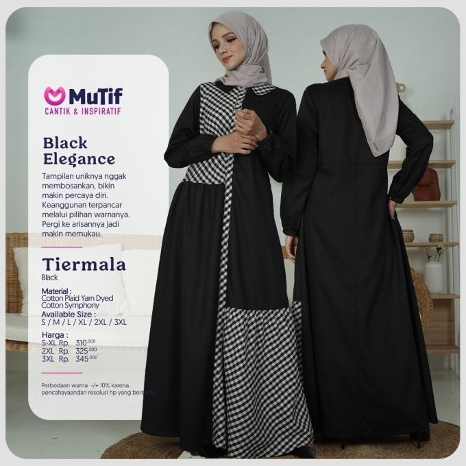 Big Sale Gamis Mutif Tiermala Original