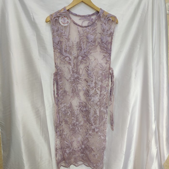 Cardigan Vest Tile Panjang -Outer Panjang Trendy