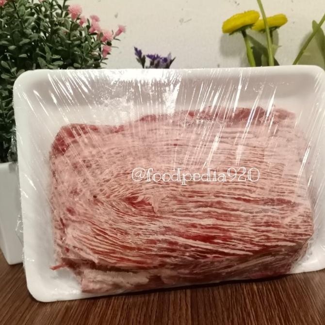 

SLICE BEEF WAGYU PREMIUM MELTIQUE shabu/bbq 500gr - grab/gojek only MRS2