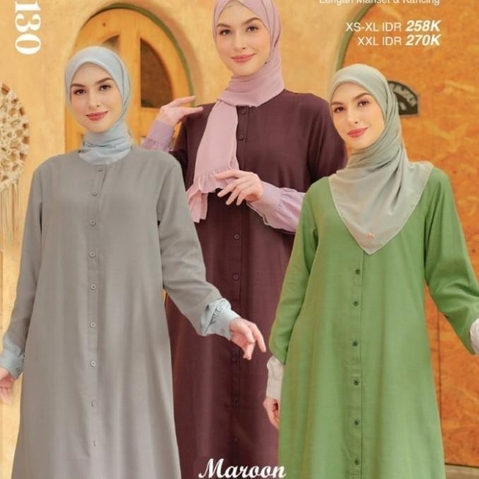 Big Sale Gamis Nibras Nb B130 Stok Terbatas
