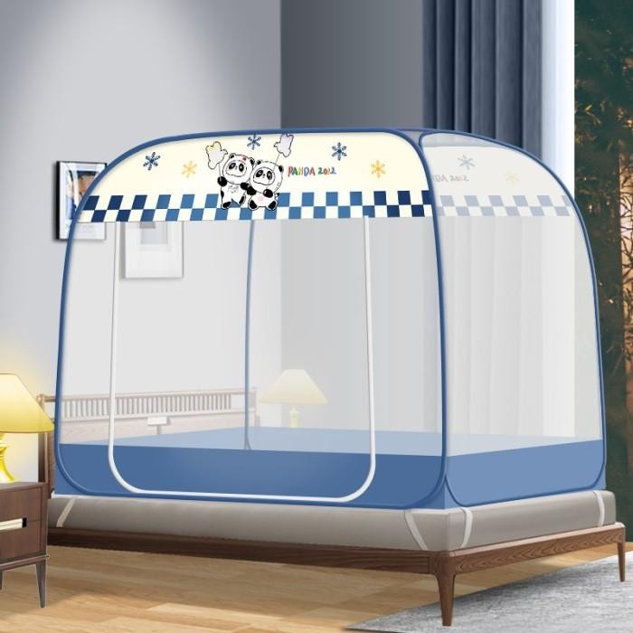 LEE KELAMBU TIDUR PORTABLE KELAMBU LIPAT KELAMBU TEMPAT TIDUR DEWASA