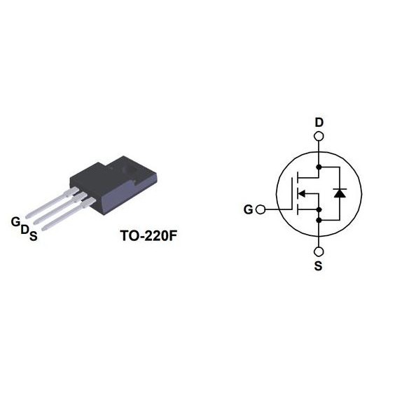 FQPF18N50 18N50 N-Channel 500V 18A  TO-220F