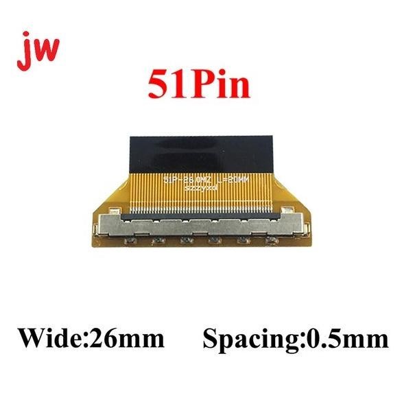 LVDS FI-RE51 to Flat Flexible FFC FPC Konektor