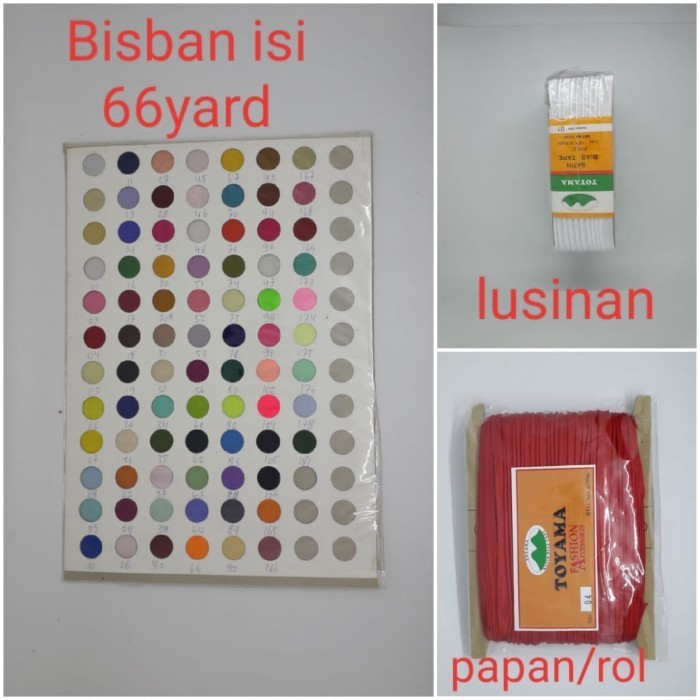 

tali bisban satin isi toyama banyak pilihan warna