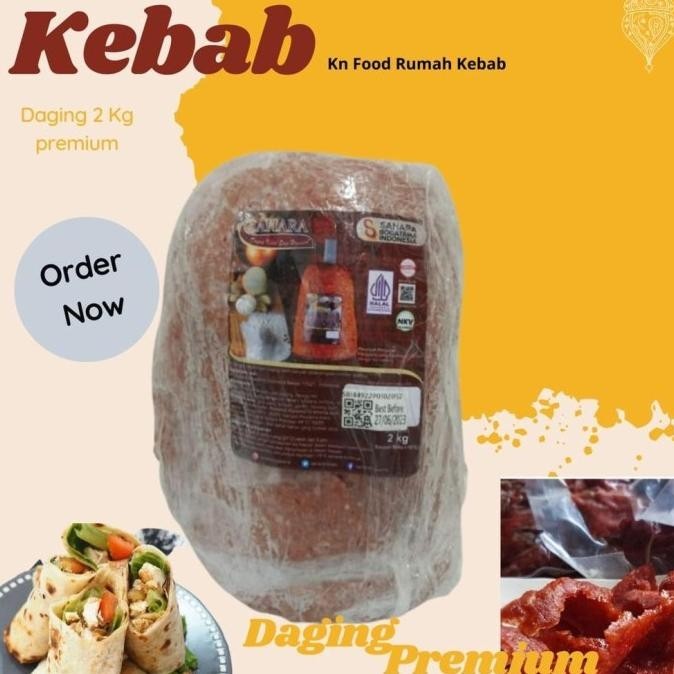 

DAGING KEBAB SAHARA 2KG NON TIANG PREMIUM DAGING KEBAB SAHARA TANPA TANIALIYA56