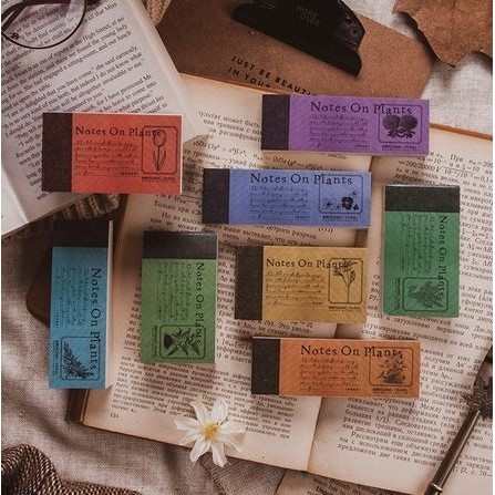 

Diskon Vintage Notes For Journal Deco - Notes On Plant Series (100Pcs) Sale!!!
