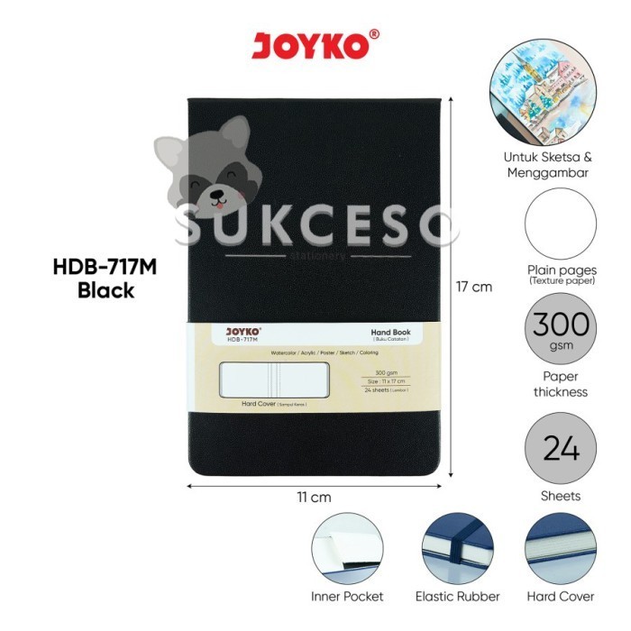 

Lucu Joyko Hdb-717M Buku Catatan Sketsa Handbook /Handbook Joyko Unik Murah Hemat
