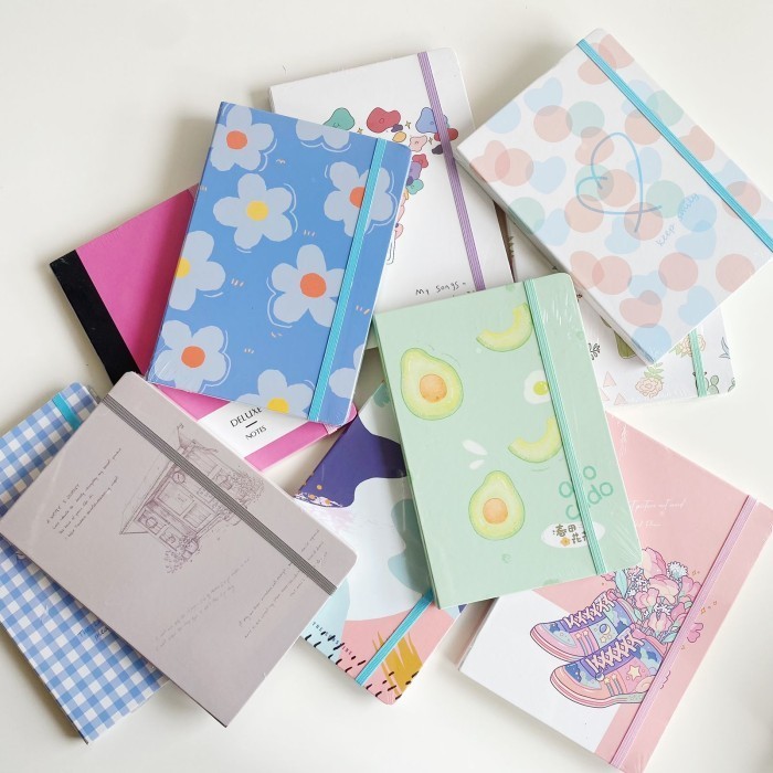 

Unik Mj2 Notebook Tali Fancy A5 / Buku Catatan / Note Book Bergaransi