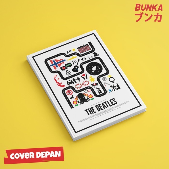 

Hemat Notebook The Beatless Iconic Hardcover A5 Buku Tulis Catatan Notes Age Trendi