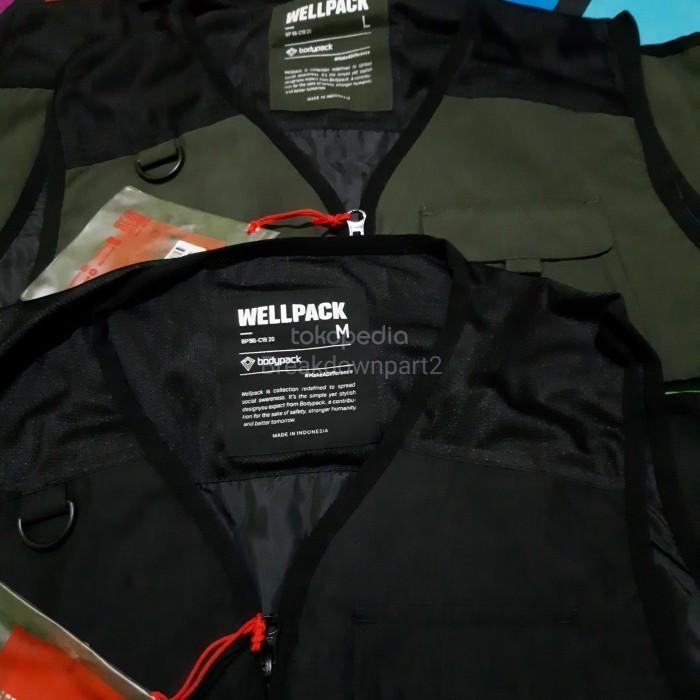 Eiger Vision 1.1 Vest Riding Jacket Hitam Size M Rompi Jaket Original