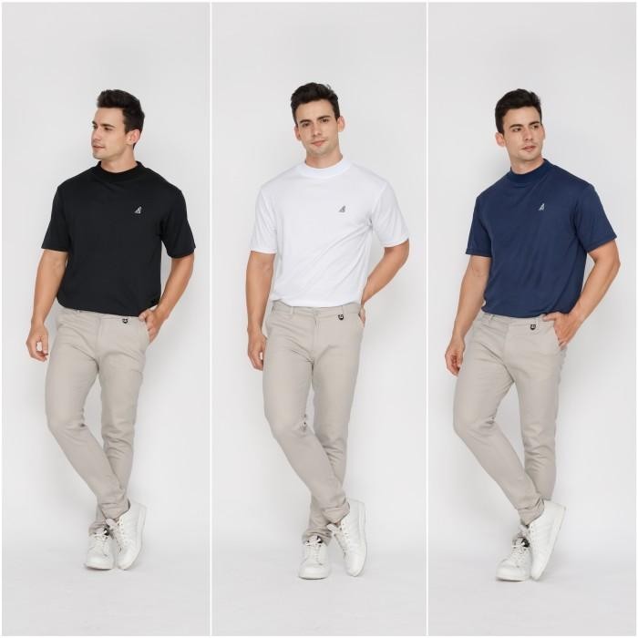 Aj Tour Mock-Up Neck Tee