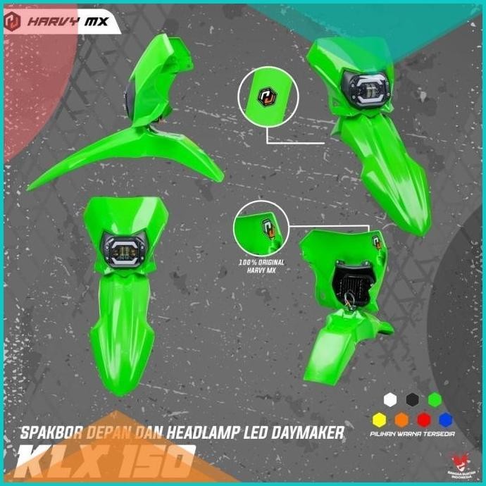 HEADLAMP KLX 150 BF DAYMAKER SPAKBOR DEPAN KLX BF BIGFOOT DAYMAKER LED