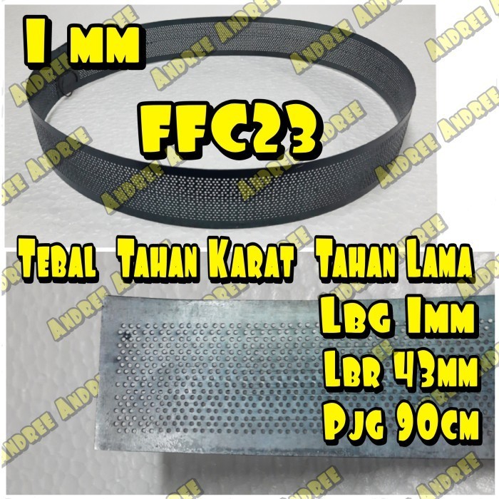 *****] FFC23 1 mm Screen Gilingan Saringan Tepung Diskmill FFC-23 FFC 23 1mm