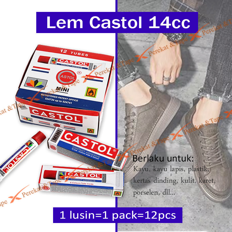 

Lem Castol Mini 14ccm Original（1 lusin）