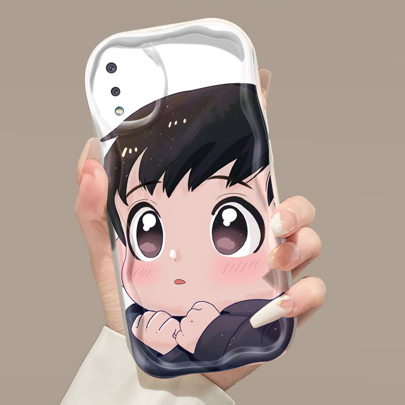 Casing Hp Samsung A03 Core A03s A02 M02 A02s M02s F02s Case lucu kartun Casesponsel pola Kesing anak