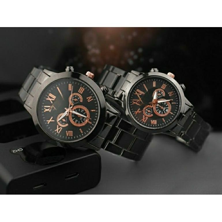 Best  Seller (COD) JAM TANGAN PASANGAN BISA SATUAN COWO CEWE KAPELAN PRIA DAN WANITA UKURAN DEWASA p