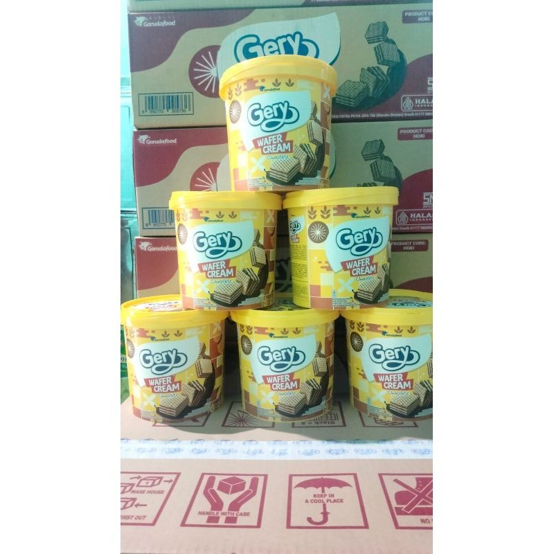 

Gery wafer cream coklat