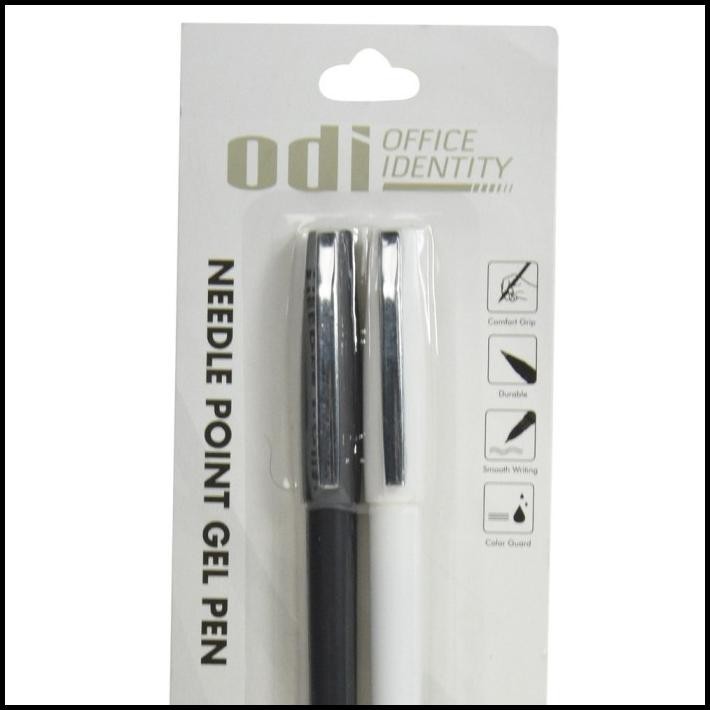 

HOT DEAL ODI SET 2 PCS NEEDLE PEN GEL 0.5MM MIX - HITAM BAGUS BERKUALITAS !!!!