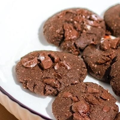 

Gluten Free & Vegan Triple Chocolate Cookies | Egg Free, Butter Free Original