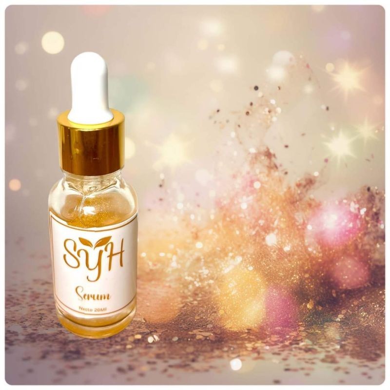 Bisa cod bpom skincare syh skin serum gold paket lengkap skin syh face serum syh glowing serum syahr