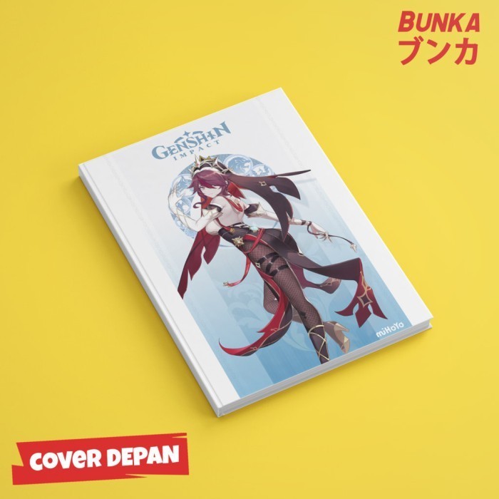 

Kusus Hari Ini Notebook Game Genshin Impact Rosaria Hardcover A5 Agenda Planner Limited
