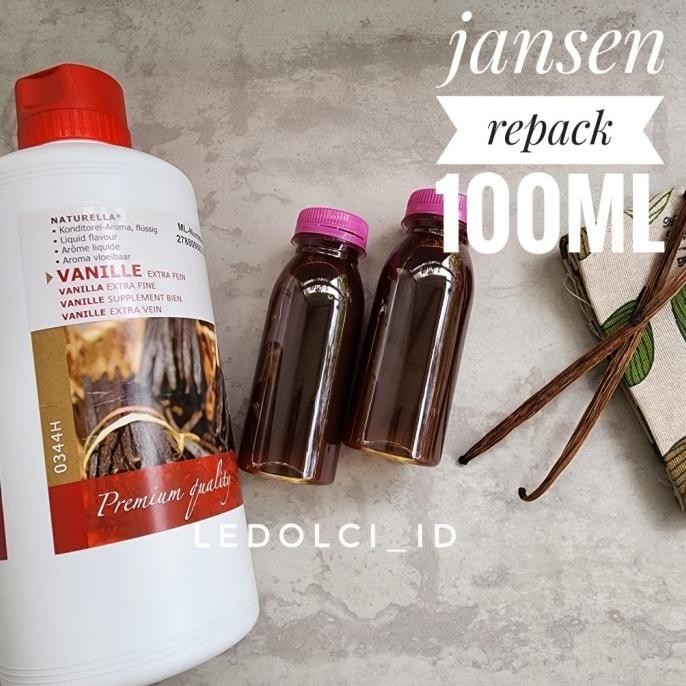 

best seller] Jansen Vanilla Extract | Jansen Ekstrak Vanilla 100 Gram REPACK