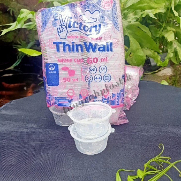 ><><><] Cup saos / Cup Sambal 60 ml