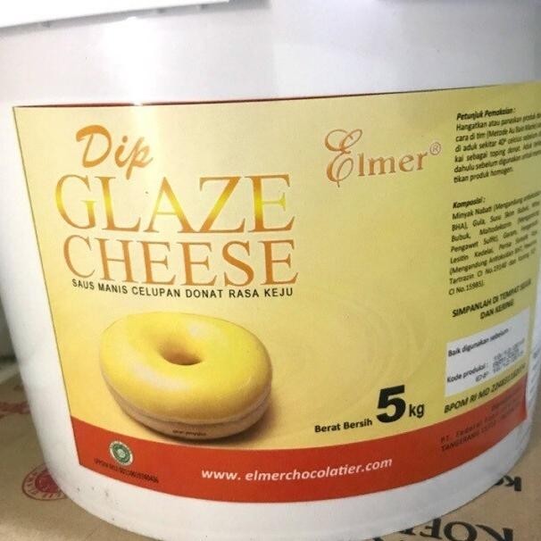 

Elmer Dip Glaze Cheese - Topping Donat Cheese / Keju 5kg Gosend/Grab - kuigrocery