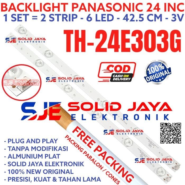BACKLIGHT LED PANASONIC 24 TH24E303G TH-24E303G TH-24E303 LAMPU BL 6K