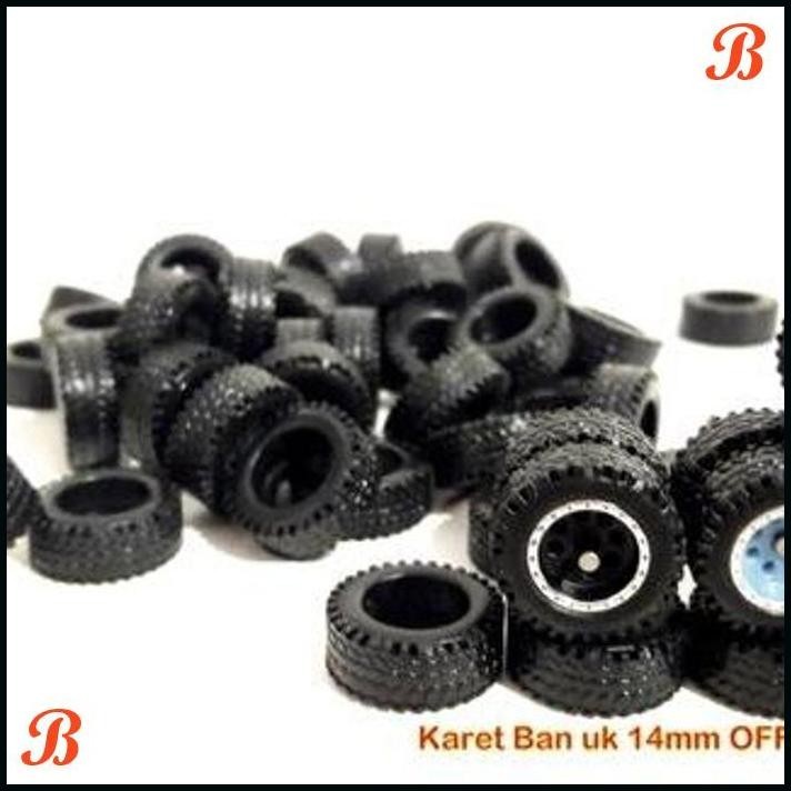 | MHT | BAN KARET OFFROAD 14MM RUBBER ONLY RUBB X18