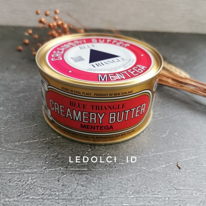 

}}}}}}] TERMURAH! BUTTER SEGITIGA MENTEGA SEGITIGA BUTTER BLUE TRIANGLE 340 GR
