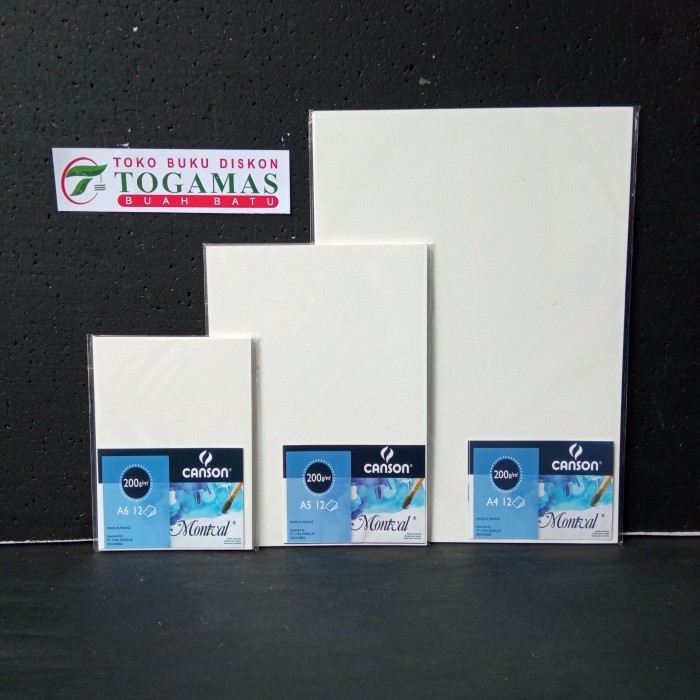 

Gaya Kertas Gambar Montval 12 Sheet A6/A5/A4 Canson Diskon