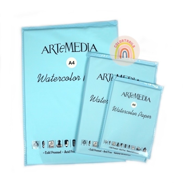 

Cantik Artemedia Watercolor Paper A4 A5 A6 Diskon