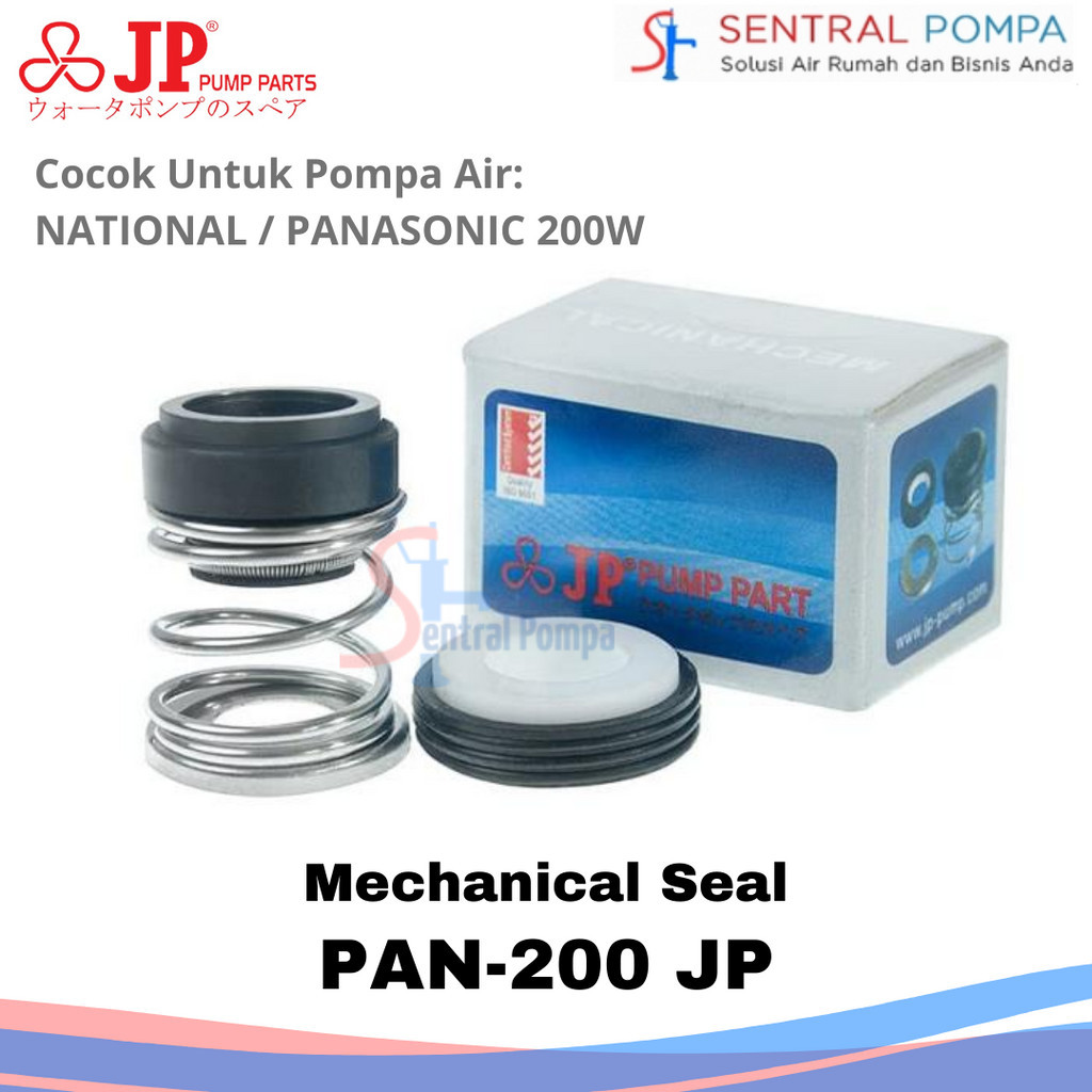 Seal PAN 200 JP Mechanical Seal / Shaft Seal PAN-200 Sil Pompa Air Panasonic National Sanyo | Sentra
