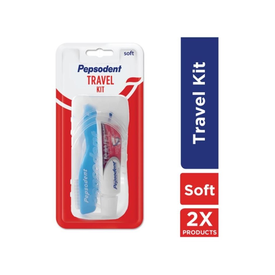 New - SIKAT GIGI TRAVEL LIPAT PEPSODENT SOFT LEMBUT 