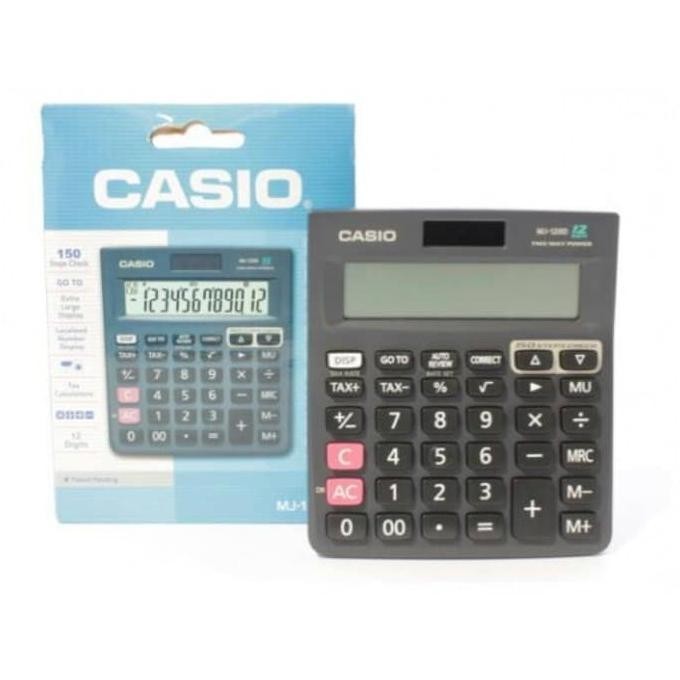 

Terbaik! CASIO MJ-120D - Check & Correct Kalkulator .,