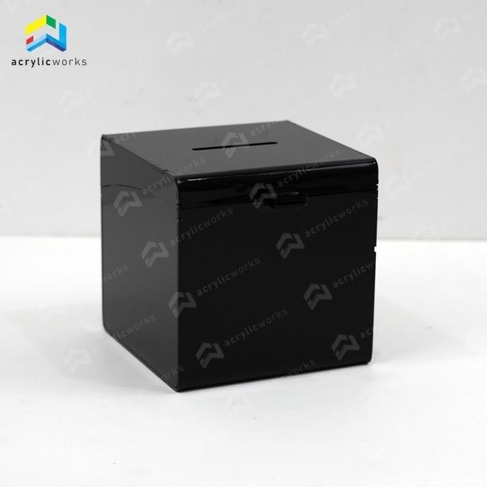 

Terbaik Kotak Amal Acrylic/Kotak Saran Akrilik 12x12x12 cm - Clear