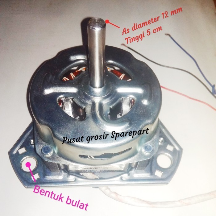 DINAMO PENCUCI MESIN CUCI SANYO 2 TABUNG