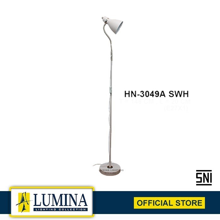 Lumina Lampu Standing Model HN-3049A - HN-3049A SWH