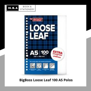 

BigBoss Loose Leaf 100 A5 Polos