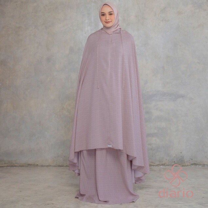 Mukena Dewasa Rayon Lunara 2 in 1 Diario