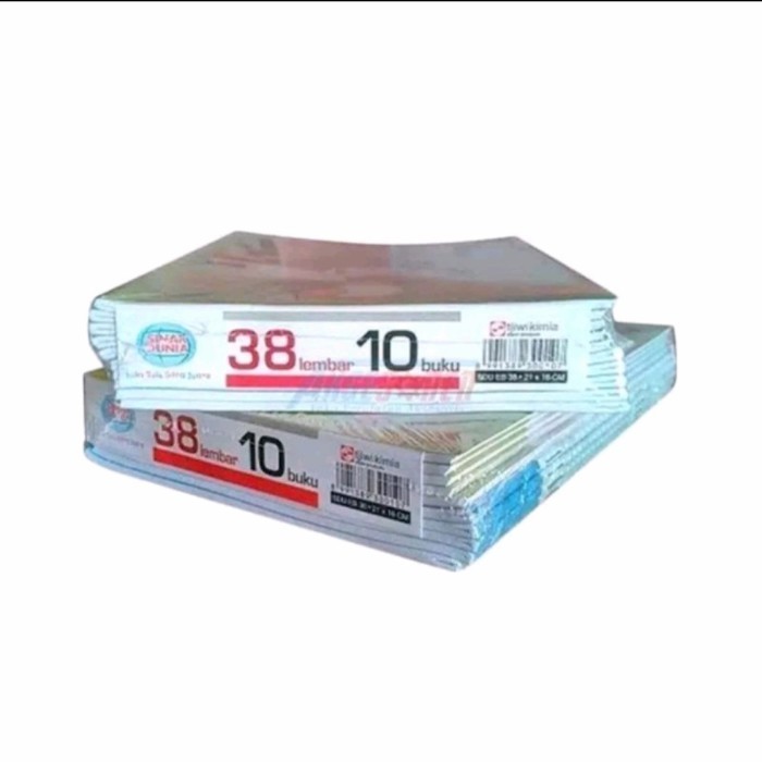 

Aman Buku Tulis Sidu 38 Lembar Isi 10 Buku / Harga Untuk 1 Pak Buku Promo