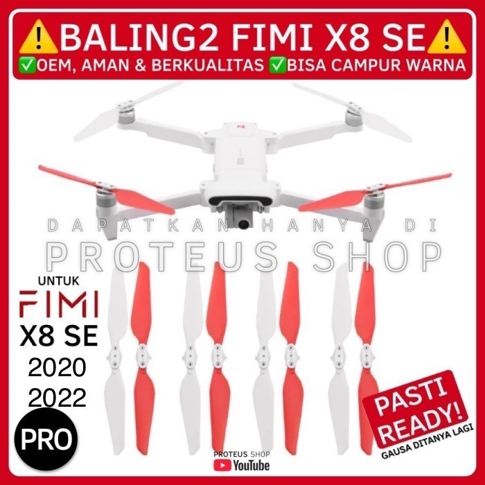 Terbaru Baling Fimi X8 Se 2020 2022 X8Se Prop Propeller 1 2 Pasang Cw Ccw Promo Terlaris