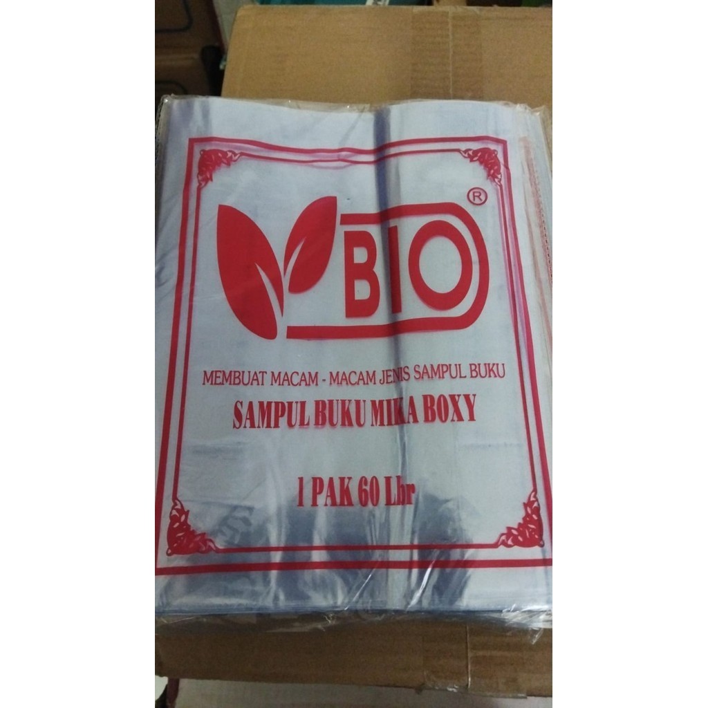 

Berkualitas Sampul Buku Mika Uk Buku Campus Boxy Tebal /Pak 60Lembar Murah