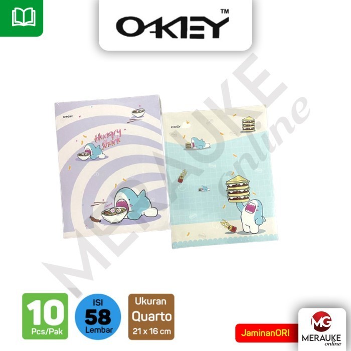 

Hadir Buku Tulis Kiky Okey 58 Lembar (1 Pack Isi 10 Buku) Promo